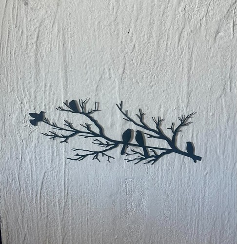 Décoration murale oiseaux sur - murale,