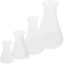  4 Pcs Fiole Erlenmeyer