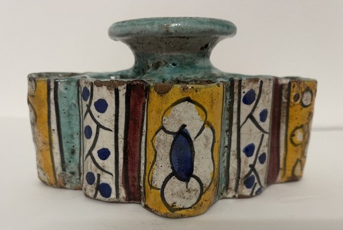 Encrier godets polychrome - encrier,