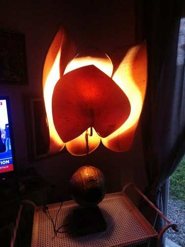 Grande lampe fer forgé - en,