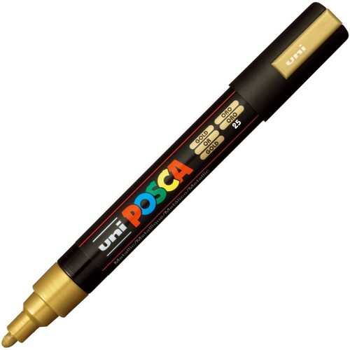 Marqueur posca - pc-5m, or