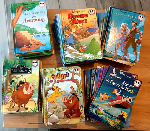 Lot livre disney club - 68,