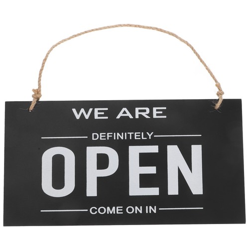 Panneau ouvert fermé porte - panneau, de