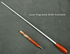 Music Conductor's exotic Padauk Baton and Pen Set with Gift Box 