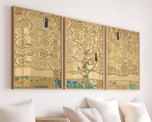 Lot affiches gustav klimt - lot,