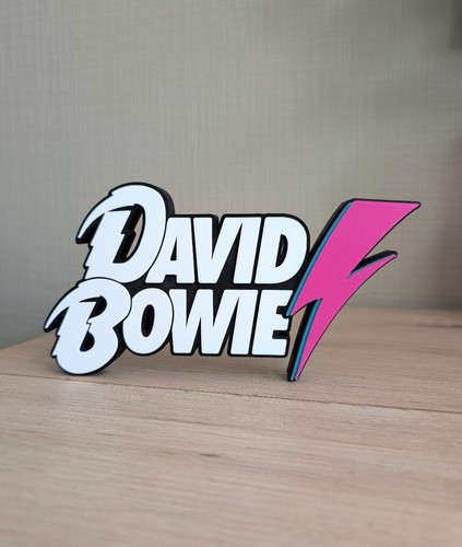 Plaque logo david - plaque, bowie