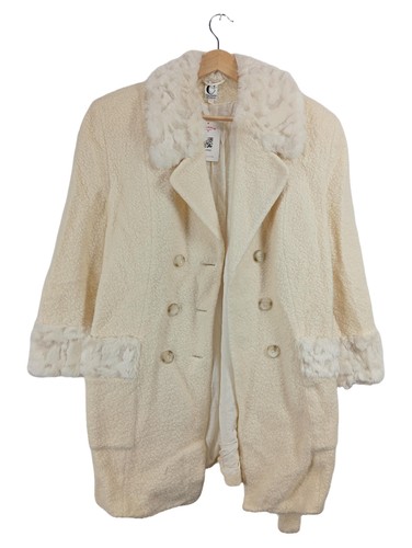 Charmante manteau fourrure - manteau,