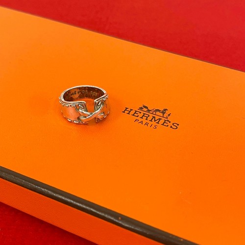 Bague mexicaine hermes argent - bague,