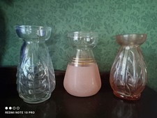 3 Anciens  Vases à Jacinthes