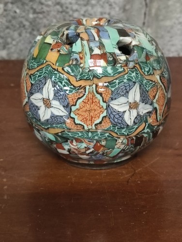Vase pique fleurs mosaïque - vase,