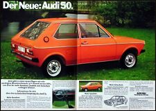 Audi 50 LS and GL, original advertising from 1974