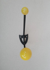 Porte manteau patère 2 boules