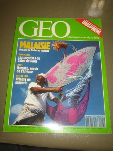 Magazine geo 145 la - n°,