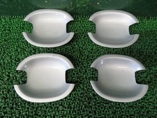 VW Polo 9N Outer Handle Escutcheon Set 4 Pieces Used OEM Replacement