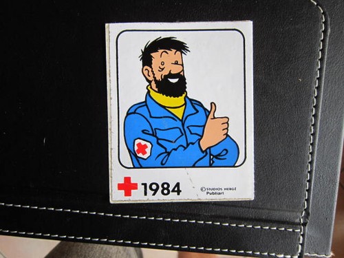 Autocollant sticker croix - autocollant,