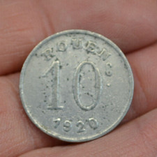 JETON 10 CENTIMES ROUEN 1920 #35