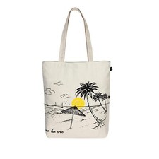 Élégant Sac pour Femmes & Filles Coton Bio Mer La Vie Plage
