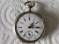 montre gousset homme argent a