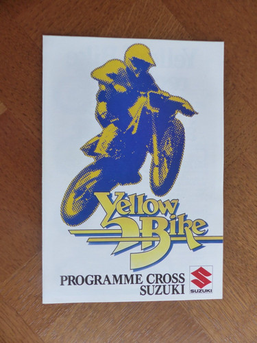 Prospectus moto yellow bike - prospectus,