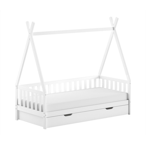 Lit enfant barrière tiroir - &,