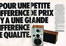 PUBLICITE  1978   TECHNICS