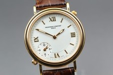 [Near MINT] Vintage FREDERIQUE CONSTANT Dual Time FC205X35/6 Quartz Men's Watch