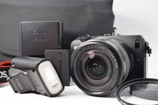 Canon EOS M 18.0MP Digital Camera EF-M 18-55mm f/3.5-5.6 IS STM [MINT] #1679-1