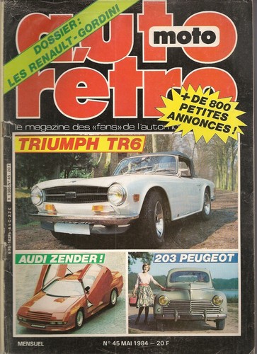 Auto retro triumph tr6 - retro,