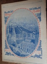 BALLOT moteur automobile navire PARIS publicité papier MONDE ILLUSTRE 6 1919