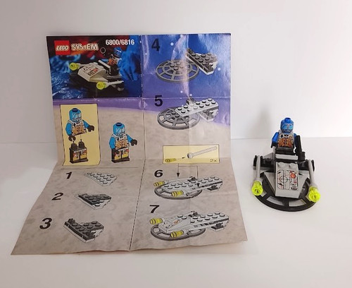 Lego space 6800 - space, blaster