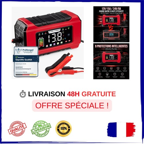 Chargeur batterie 12v - chargeur,