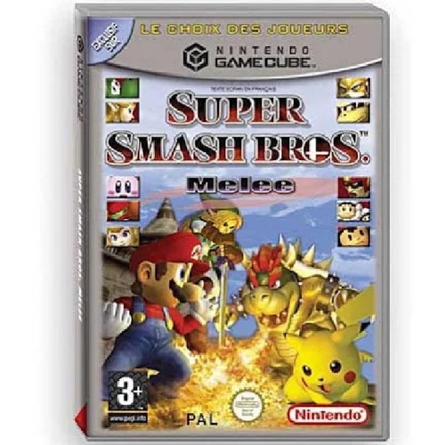 Jeu game cube - super, smash