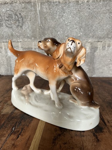 Chien chasse porcelaine royal - chasse,
