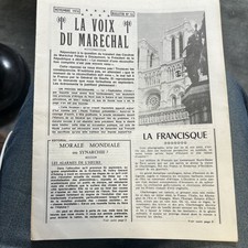 LA VOIX DU MARECHAL - BULLETIN