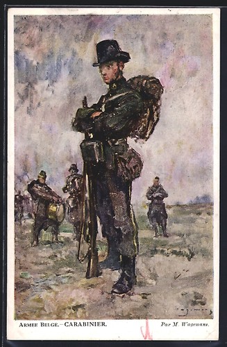 Carte postale artiste - d'artiste, m