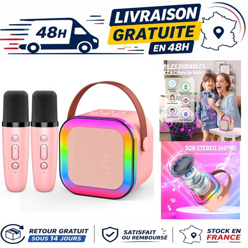 Micro karaoké enfant sans fil - micro,