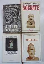 4T ANTIQUITÉ SOCRATE PÉRICLÈS JULIEN L'APOSTAT MÉMOIRES D'AGRIPPINE GRÈCE ROME