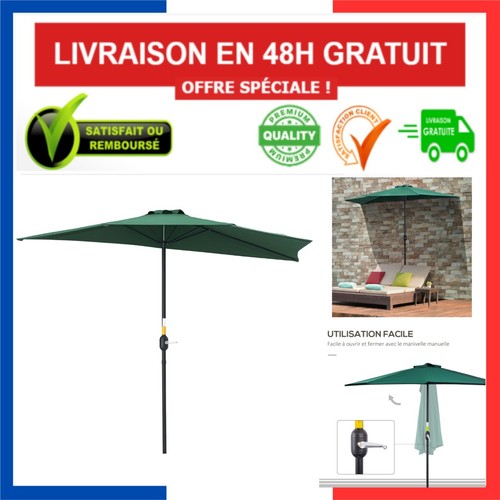 Demi parasol balcon - demi-parasol,