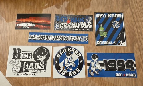 Autocollants red kaos - kaos, stickers