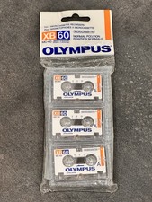 PACK DE 3 MICROCASSETTE POUR DICTAPHONE OLYMPUS XB-60 MC-60 NEUF
