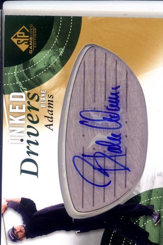Blake adams auto - adams, autograph