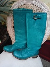 RARES BOTTES FREE LANCE BLEU