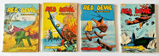 LOT 4 RED DEVIL LES DIABLES ROUGES N° 10, 11, 13, 23 / ED. DES REMPARTS - 1962