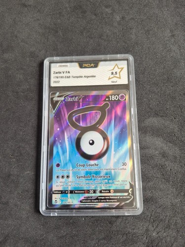 Carte pokemon zarbi fa - v,