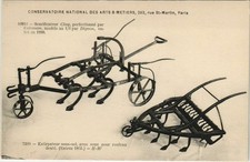 Old postcard Paris (3rd) Cnam - scarifier, extractor (133695)