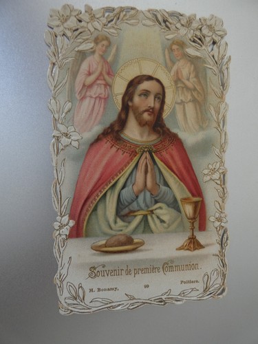 Image pieuse souvenir - ,