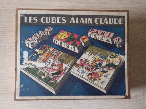 Jeu cubes alain claude - de,
