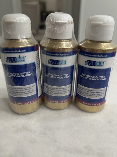 Yudu gold microfine glitter - yudu,