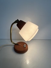 Vintage Table Lamp Mid Century Modern Design Bedside Night Light Antique Space