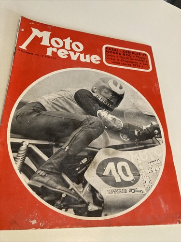Magazine moto revue - revue, n°
